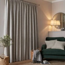 Churchgate Swithland Herringbone Pencil Pleat Curtains 37 Churchgate Swithland Herringbone Pencil Pleat Curtains -ELEND SHOP 30768952 alt04