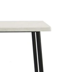 Zuri 2 Seater Square Dining Table, Grey Concrete Effect -ELEND SHOP 30769231 alt03