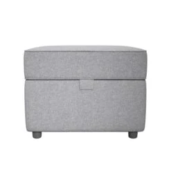 Baxter Textured Weave Storage Footstool -ELEND SHOP 30770364 alt03