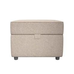 Baxter Textured Weave Storage Footstool -ELEND SHOP 30770365 alt03