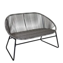 Charles Bentley Zanzibar 2 Seater Bench 6 Charles Bentley Zanzibar 2 Seater Bench -ELEND SHOP 30775753 alt02
