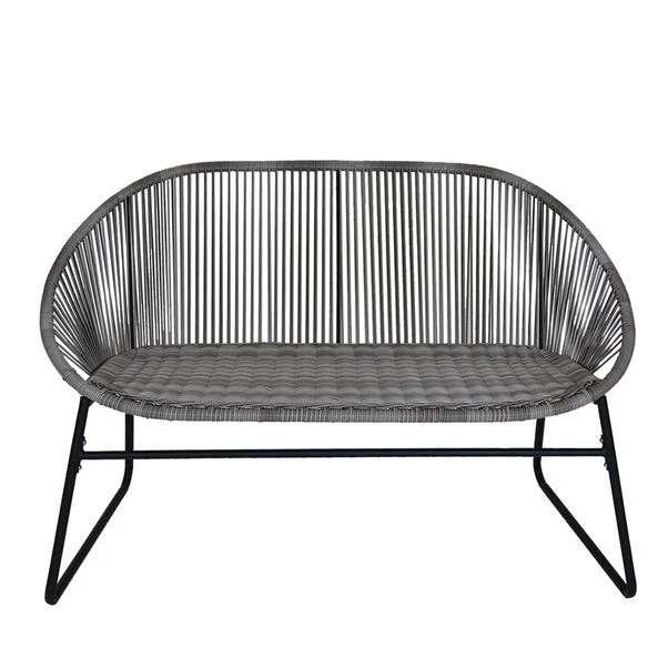 Charles Bentley Zanzibar 2 Seater Bench 4 Charles Bentley Zanzibar 2 Seater Bench - Image 4