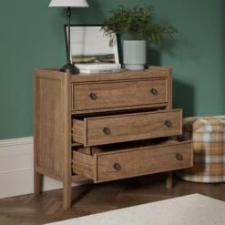 Portland 3 Drawer Chest, Mango Wood -ELEND SHOP 30781895 alt02