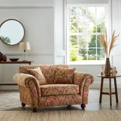 Angus Kashmar Chenille Snuggle Chair -ELEND SHOP 30783347 alt01