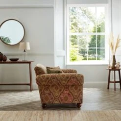 Angus Kashmar Chenille Snuggle Chair -ELEND SHOP 30783347 alt04