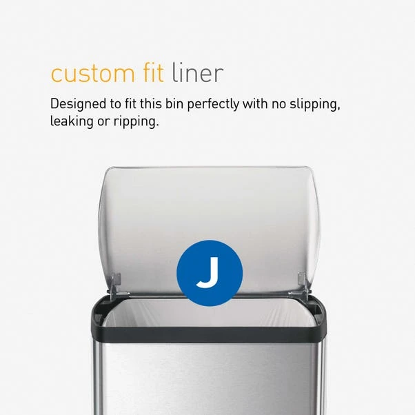 Simplehuman 38 Litre Rectangular Pedal Bin 6 Simplehuman 38 Litre Rectangular Pedal Bin - Image 6