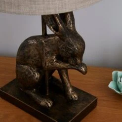 Hare Licking Paw Table Lamp -ELEND SHOP 30792140 alt02
