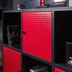 X Rocker MESH TEK Wide Shelf Cabinet With 6 Cube Storage -ELEND SHOP 30795962 alt04