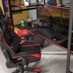 X Rocker Battlebunk Gaming High Sleeper Bunk Bed With Shelf & Desk -ELEND SHOP 30796021 alt03