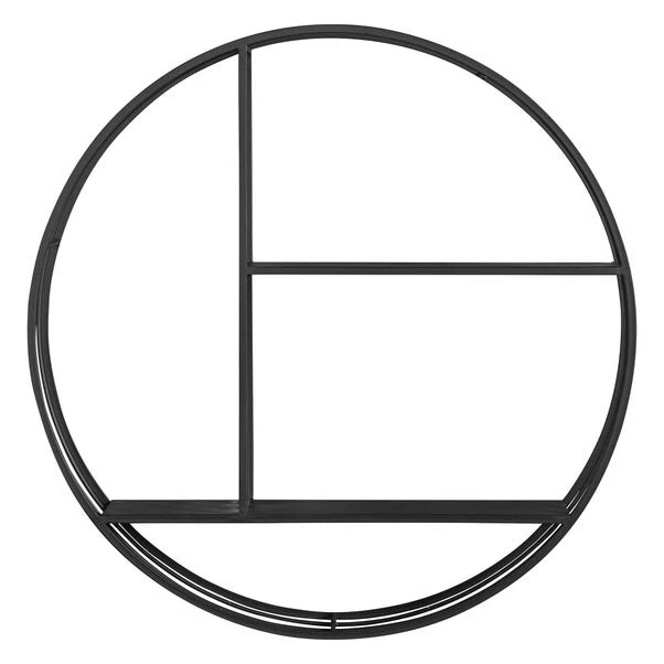 Marlo Round Metal Wall Storage Unit 3 Marlo Round Metal Wall Storage Unit - Image 3