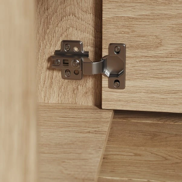 Edison Storage Desk Oak Effect 5 Edison Storage Desk Oak Effect - Image 5