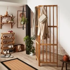 Bamboo Folding Shoe Rack -ELEND SHOP 30801378 alt07