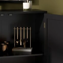 Franco Small Cabinet, Black -ELEND SHOP 30801911 alt03