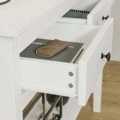 Lynton Console Table White -ELEND SHOP 30801931 alt04