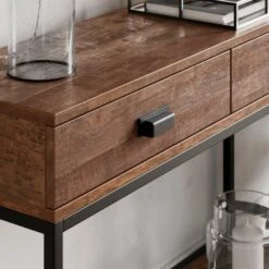 Fulton Console Table Pine -ELEND SHOP 30803109 alt02