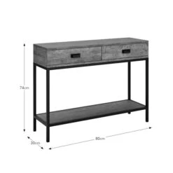 Fulton Console Table Pine -ELEND SHOP 30803109 alt09