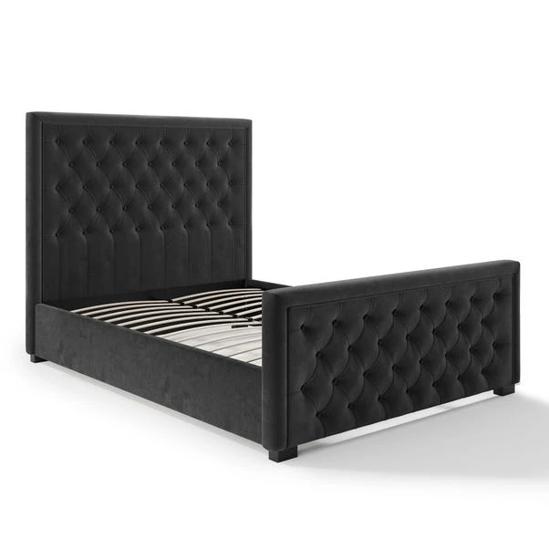 Elodie Buttoned Velvet Bed Frame 8 Elodie Buttoned Velvet Bed Frame - Image 8