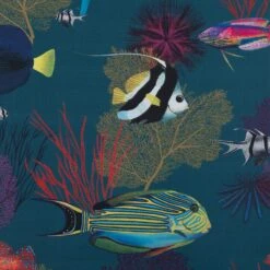 Reef Teal Blackout Roller Blind 37 Reef Teal Blackout Roller Blind -ELEND SHOP 30810302 alt01