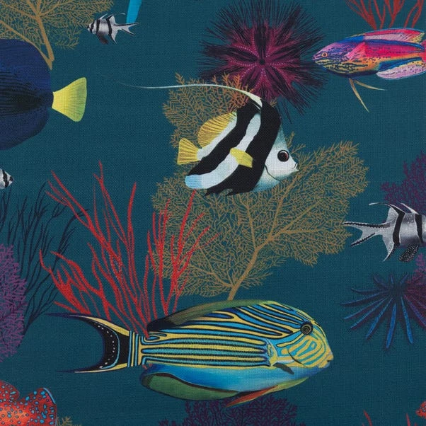 Reef Teal Blackout Roller Blind 18 Reef Teal Blackout Roller Blind - Image 18