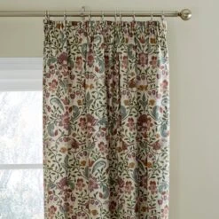 Ruskin Cotton Pencil Pleat Curtains -ELEND SHOP 30810946