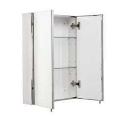 Anton Stainless Steel Double Door Cabinet -ELEND SHOP 30814877 alt04