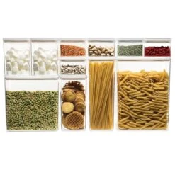 Set Of 2 Air Tight Food Storage Boxes 8 Set Of 2 Air Tight Food Storage Boxes -ELEND SHOP 30816083 alt03