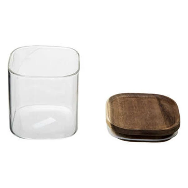 Set Of 3 Air Seal Square Glass Storage Jars 9 Set Of 3 Air Seal Square Glass Storage Jars - Image 9