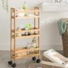 Bamboo Kitchen Trolley