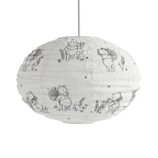 Disney Winnie The Pooh Fabric Ivory Lamp Shade 4 Disney Winnie The Pooh Fabric Ivory Lamp Shade - Image 4