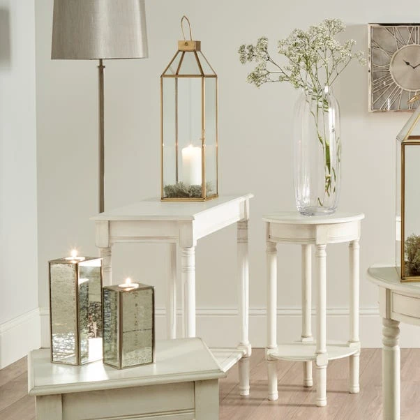 Pacific Heritage Rectangular Console Table, Painted Pine 2 Pacific Heritage Rectangular Console Table, Painted Pine - Image 2