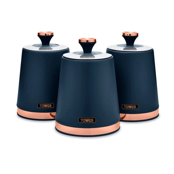 Set Of 3 Tower Cavaletto Kitchen Canisters 18 Set Of 3 Tower Cavaletto Kitchen Canisters - Image 18