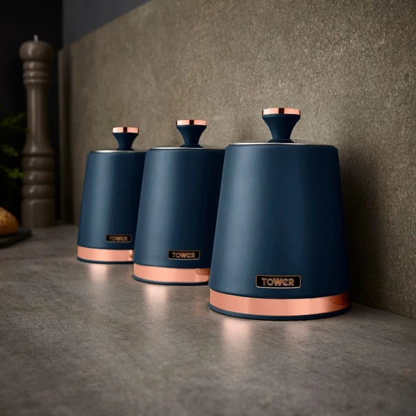 Set Of 3 Tower Cavaletto Kitchen Canisters 19 Set Of 3 Tower Cavaletto Kitchen Canisters - Image 19