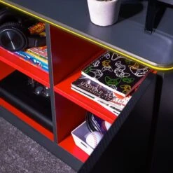 X Rocker Carbon Tek TV Media Cabinet With Neo Fibre LED For TVs Up To 42" 29 X Rocker Carbon Tek TV Media Cabinet With Neo Fibre LED For TVs Up To 42" -ELEND SHOP 30822317 alt05