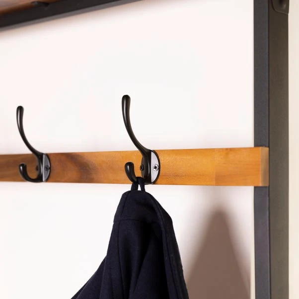 Charnwood Large Coat Rack With Shoe Tidy 2 Charnwood Large Coat Rack With Shoe Tidy - Image 2
