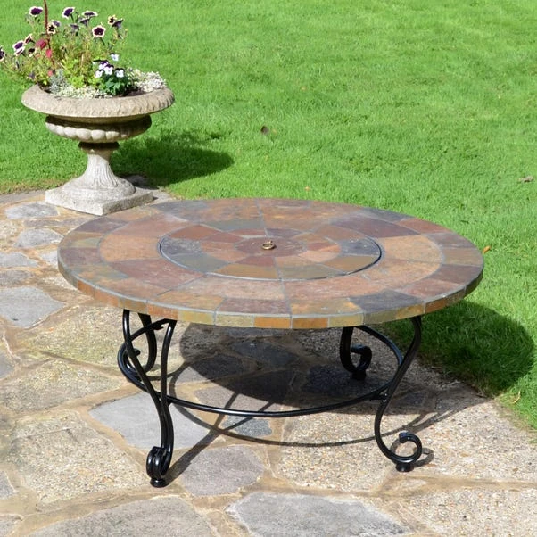 Bayfield Coffee Table Firepit 89cm 2 Bayfield Coffee Table Firepit 89cm - Image 2