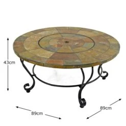 Bayfield Coffee Table Firepit 89cm 11 Bayfield Coffee Table Firepit 89cm -ELEND SHOP 30826765 alt05