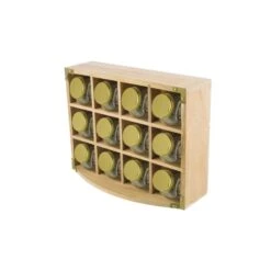 Kitchen Pantry Acacia 12 Jar Spice Rack 7 Kitchen Pantry Acacia 12 Jar Spice Rack -ELEND SHOP 30827568 alt02