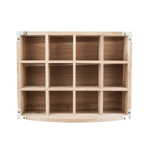 Kitchen Pantry Acacia 12 Jar Spice Rack 4 Kitchen Pantry Acacia 12 Jar Spice Rack - Image 4