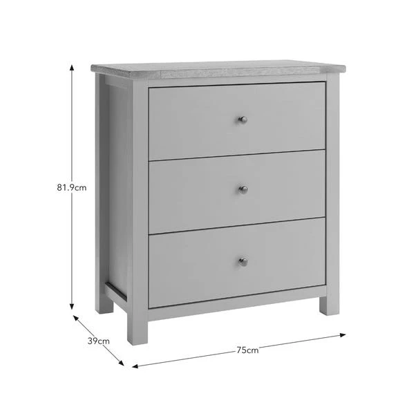 Olney 3 Drawer Chest 14 Olney 3 Drawer Chest - Image 14