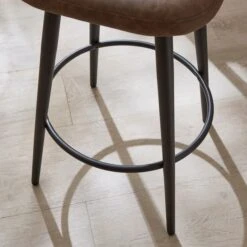 Astrid Bar Stool, Faux Leather -ELEND SHOP 30829682 alt02