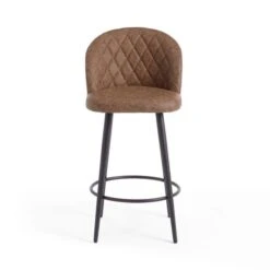 Astrid Bar Stool, Faux Leather -ELEND SHOP 30829682 alt05