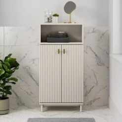 Elsie Tall Bathroom Cabinet -ELEND SHOP 30831343