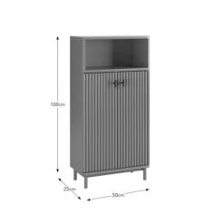 Elsie Tall Bathroom Cabinet -ELEND SHOP 30831347 alt09