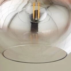 Nivala Metallic Ombre Copper Glass Easy Fit Pendant Shade -ELEND SHOP 30831741 alt02