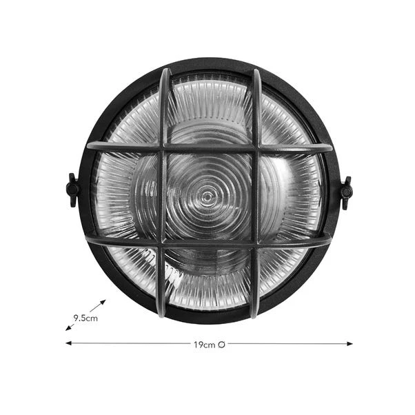 Indoor Outdoor Bulkhead Industrial Wall Light 12 Indoor Outdoor Bulkhead Industrial Wall Light - Image 12