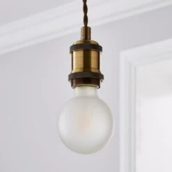 Status Set Of 3 Bradford 4W G80 Frosted Dimmable Bulbs 10 Status Set Of 3 Bradford 4W G80 Frosted Dimmable Bulbs -ELEND SHOP 30832263 alt03