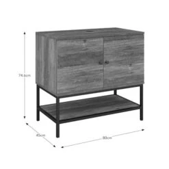 Fulton Vanity Unit, Pine Effect -ELEND SHOP 30832385 alt09