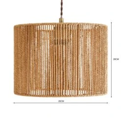Kabir String Easy Fit Drum Pendant Shade -ELEND SHOP 30833686 alt08