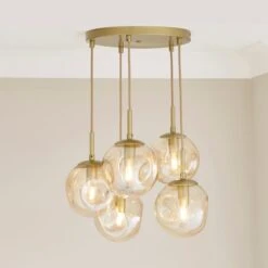 Alexis 5 Light Cluster Ceiling Light -ELEND SHOP 30834020 alt02