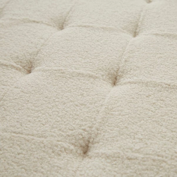 Boucle Large Round Ottoman 3 Boucle Large Round Ottoman - Image 3